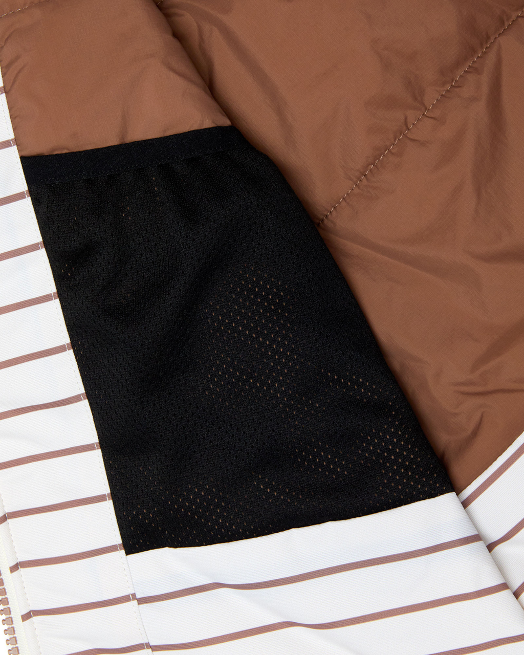 Kids Breton Stripe Winter Coat