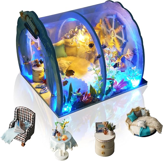 Greenhouse Scene Assembly Kit,The Best Gift for Family